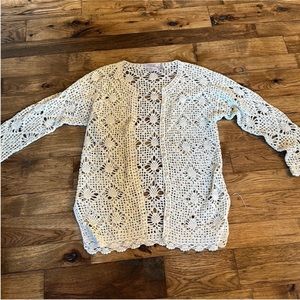 Vintage Crochet Cardigan